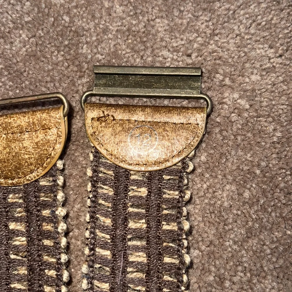 Girls brown belt size 12